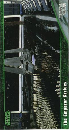 Star Wars Trilogy Widevision (Base Set) card 57 The Emperor Arrives