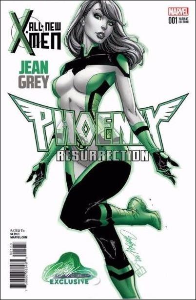 Phoenix Resurrection: The Return of Jean Grey issue 1-SF J. Scott Campbell "All-New X-Men" Cover 1/1880