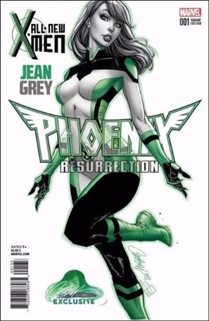 Phoenix Resurrection: The Return of Jean Grey issue 1-SF J. Scott Campbell 