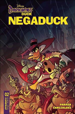 Negaduck issue 2-D Ciro Cangialosi Cover