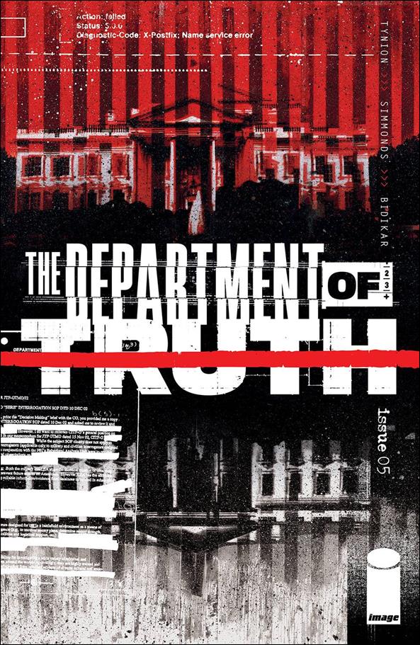 Department of Truth issue 5 Martin Simmonds Cover