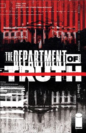 Department of Truth issue 5 Martin Simmonds Cover