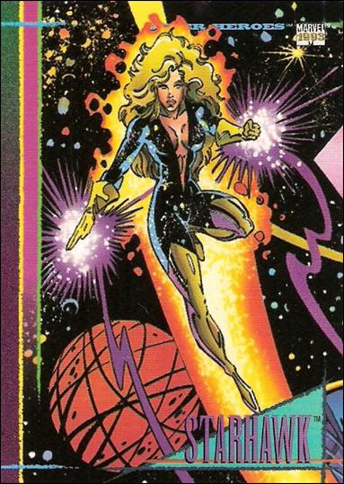 Marvel Universe: Series 4 (Base Set) card 13 Starhawk