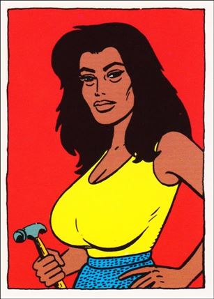 Love & Rockets (Base Set) card 16 Luba