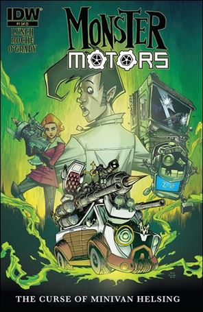 Monster Motors: The Curse of Minivan Helsing Cover Image 1