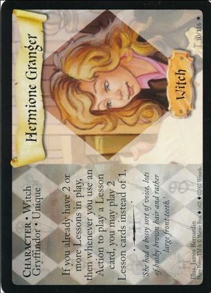 Harry Potter (Promos) card 10 Hermione Granger