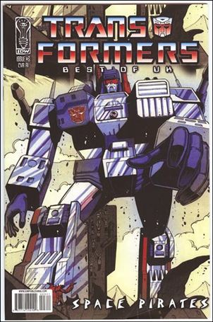 Transformers: Best of UK: Space Pirates issue 3-B Retro Cover