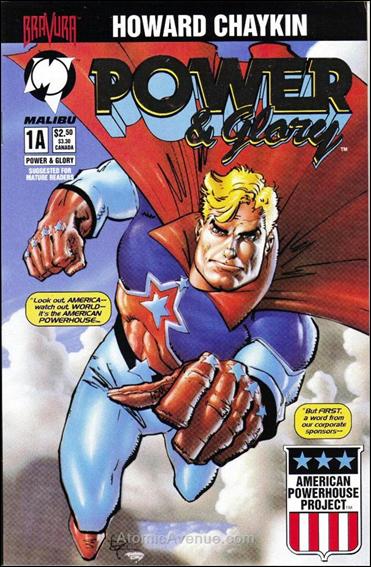 Power & Glory issue 1-C Silver Foil Cover
