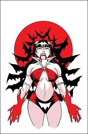 Vampirella: Dark Reflections issue 4-L Anthony Marques Virgin 1:25 Cardstock Cover