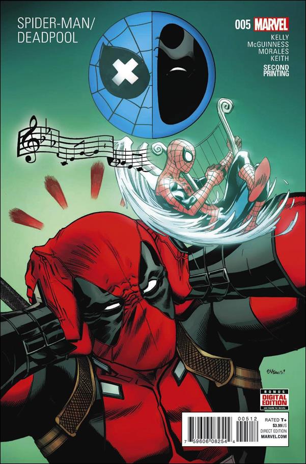 Spider-Man/Deadpool issue 5-C Ed McGuinness Cover (2nd Printing)