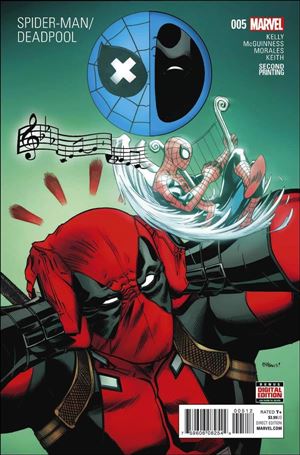 Spider-Man/Deadpool issue 5-C Ed McGuinness Cover (2nd Printing)