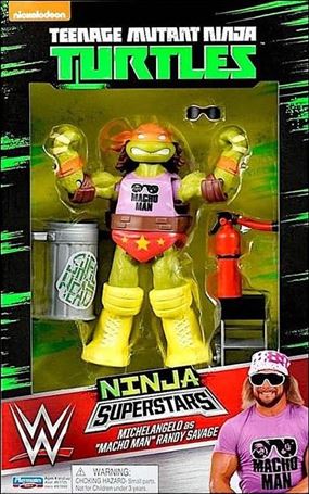 Teenage Mutant Ninja Turtles: WWE Ninja Superstars figure 3 Michelangelo as 