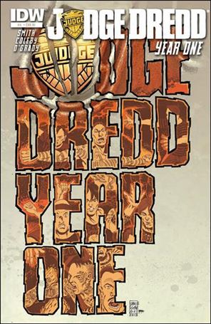 Judge Dredd: Year One issue 4-B Dave Sim 1:25 Cover