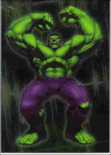 Incredible Hulk (Gamma Ray Foil Subset) card 9