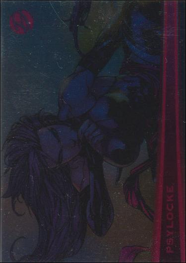 Marvel Dangerous Divas (Parallel Foil Base Set) card 4 Psylocke