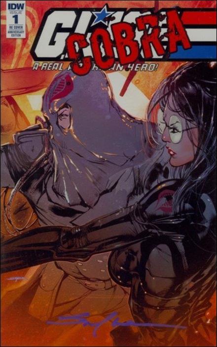 G.I. Joe: A Real American Hero issue 1-Q Stuart Saygar Anniversary Edition Cover