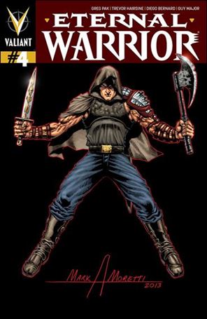Eternal Warrior (2013) issue 4-C Mark Moretti 1:20 Signature Series Cover