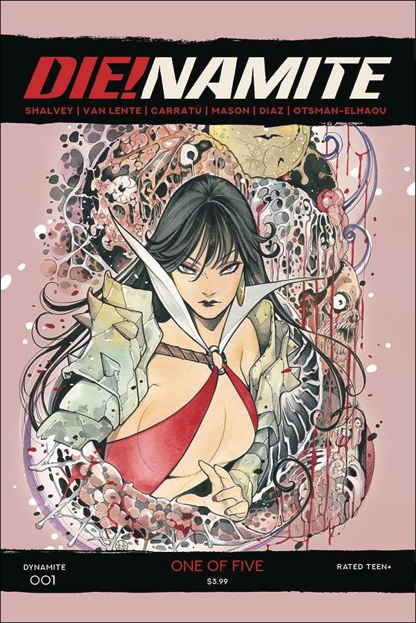 Die!namite issue 1-C Peach Momoko Vampirella Cover