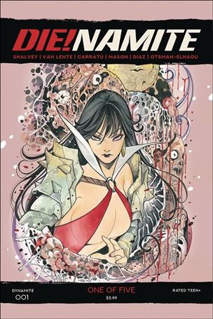 Die!namite issue 1-C Peach Momoko Vampirella Cover