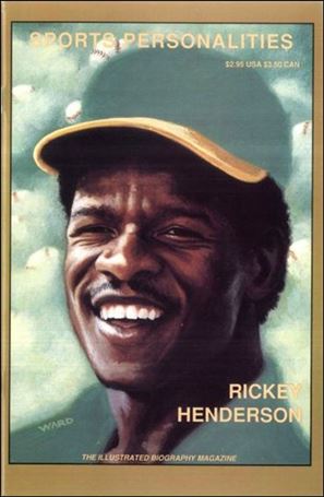 Sports Personalities  issue 3 Rickey Henderson