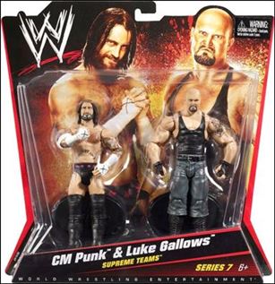 WWE 2-Packs (Series 07) figure 1 CM Punk and Luke Gallows