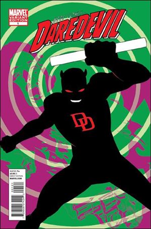 Daredevil (2011) issue 1-B Marcos Martin 1:25 Cover