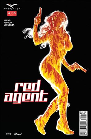 Red Agent issue 4-B Caio Cacau Cover