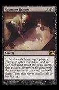 Magic the Gathering: 2011 Core Set (Base Set) card 99 Haunting Echoes