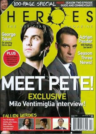 Heroes Magazine issue 4 Newsstand Edition