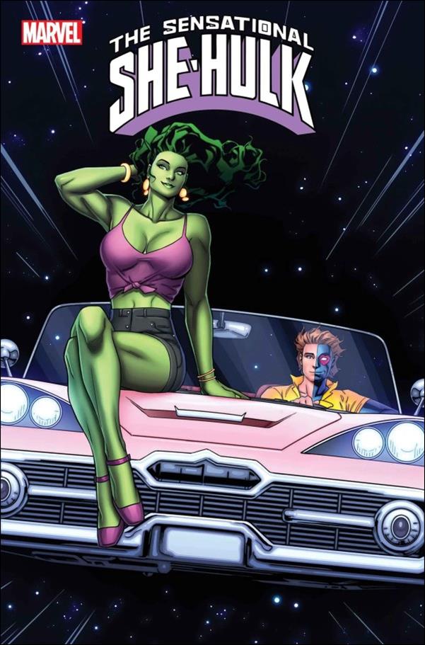 Sensational She-Hulk (2023) issue 8-B Andrés Genolet Cover
