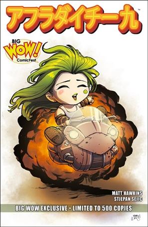 Aphrodite IX (2013) issue 10-C Pop Mhan Big Wow! ComicFest Cover 1/500