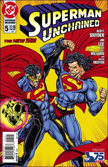 Superman Unchained issue 5-E Kerry Gammill 1:25 Superman Reborn Cover