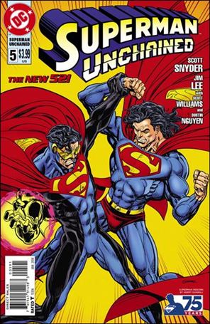 Superman Unchained issue 5-E Kerry Gammill 1:25 Superman Reborn Cover