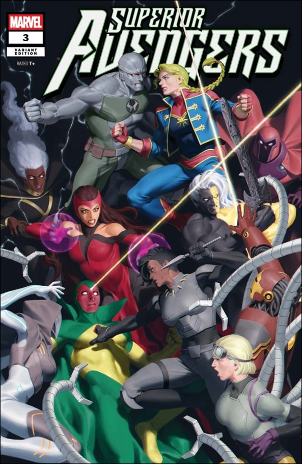 Superior Avengers issue 3-C Junggeun Yoon 1:25 Cover