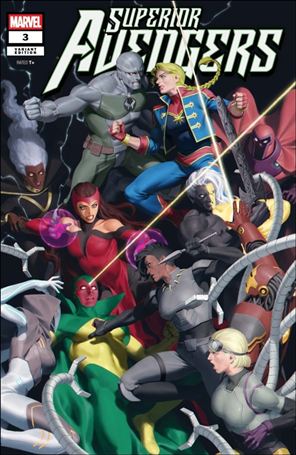 Superior Avengers issue 3-C Junggeun Yoon 1:25 Cover
