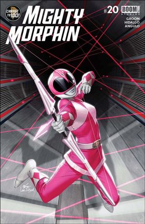 Mighty Morphin issue 20 InHyuk Lee Cover