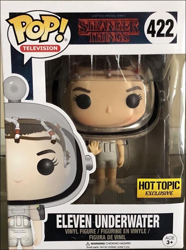 POP! Television figure 422 Eleven Underwater Hot Topic Exclusive
