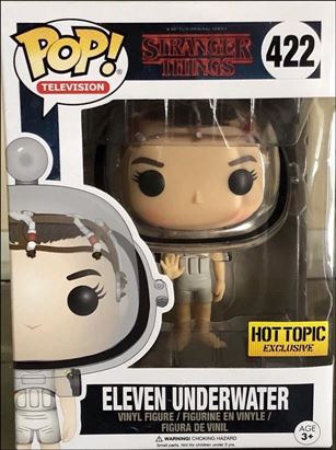 POP! Television figure 422 Eleven Underwater Hot Topic Exclusive