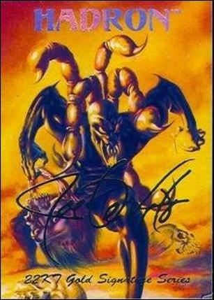 Creators Universe (22kt Gold Signature Series Subset) card 33 Hadron