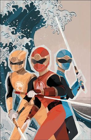 Power Rangers Prime issue 9-D Crystal Kung Virgin 1:10 Cover