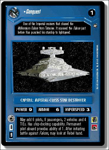 Star Wars: A New Hope Limited (Base Set) card 70 Conquest