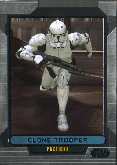 Star Wars Galactic Files (Base Set) card 325 Clone Trooper