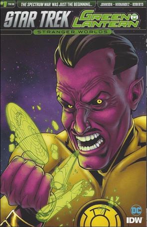 Star Trek/Green Lantern (2016) issue 1-B Rachael Stott Subscription Cover