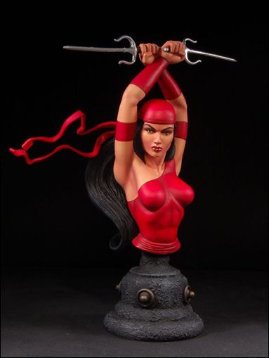 Marvel Mini-Busts (Bowen) item 143 Elektra (Red) 1/2500