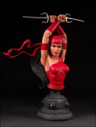 Marvel Mini-Busts (Bowen) item 143 Elektra (Red) 1/2500