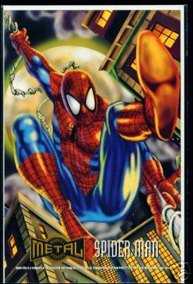 Marvel Metal (Metal Prints Subset) card 7 Spider-Man