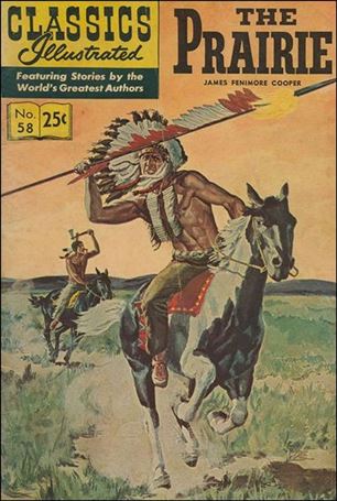 Classic Comics/Classics Illustrated issue 58-L HRN 167 - Cardstock Cover