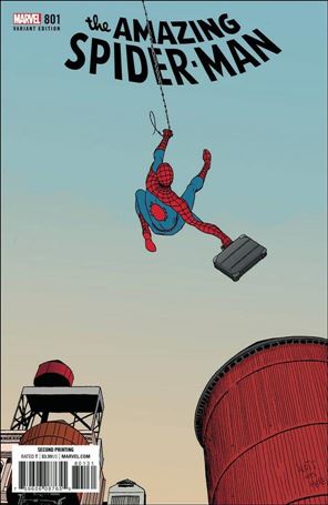 Amazing Spider-Man (1963) issue 801-D Marcos Martin Cover (2nd Printing)