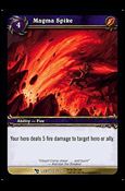 World of Warcraft: March of the Legion (Base Set) card 49 Magma Spike