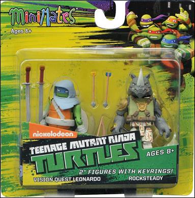 Teenage Mutant Ninja Turtles Minimates (2-Packs) figure 12 Vision Quest Leonardo and Rocksteady